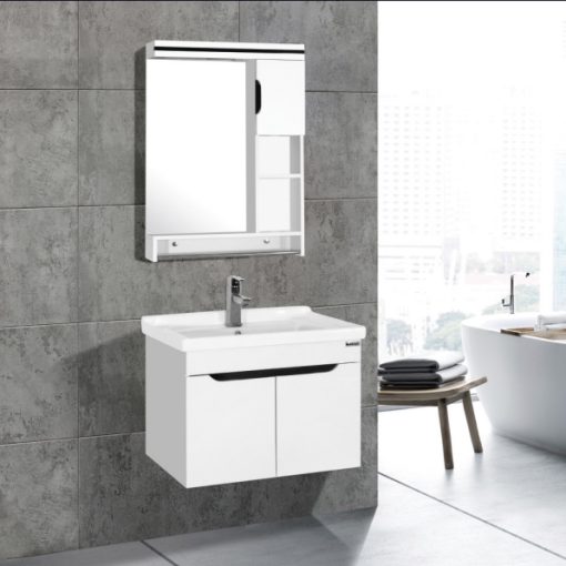 Bộ tủ chậu PVC cao cấp BROSS BR 602