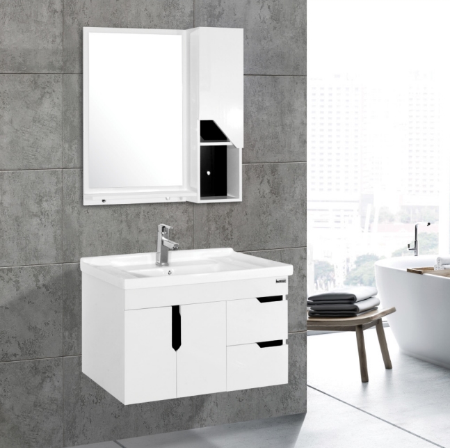 Bộ tủ chậu PVC cao cấp BROSS BR 801