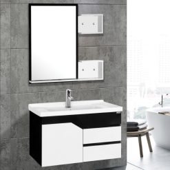 Bộ tủ chậu PVC cao cấp BROSS BR 802