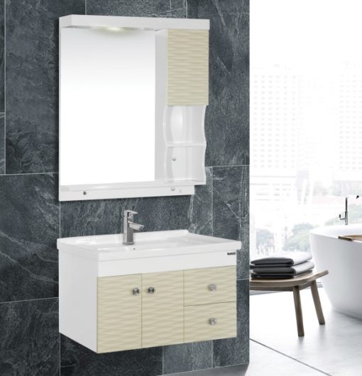 Bộ tủ chậu PVC cao cấp BROSS BR 803