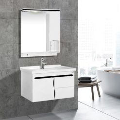 Bộ tủ chậu PVC cao cấp BROSS BR 806