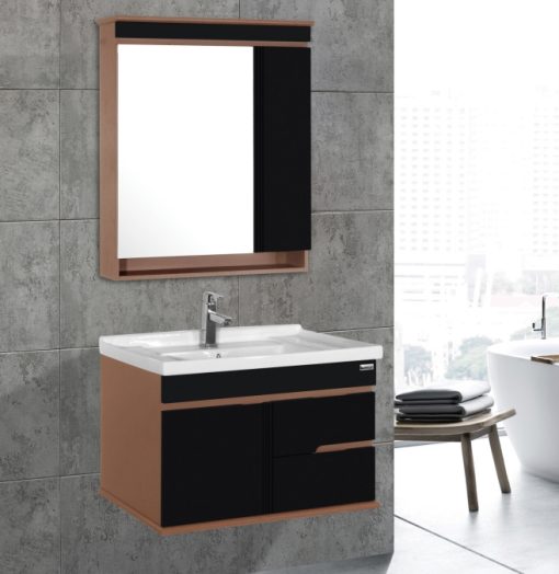 Bộ tủ chậu PVC cao cấp BROSS BR 808