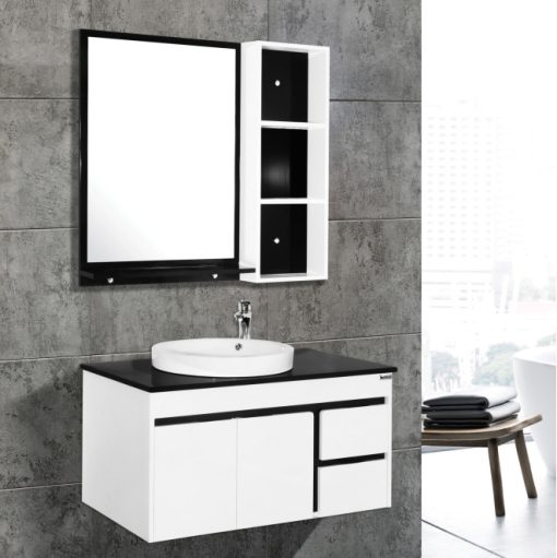 Bộ tủ chậu PVC cao cấp BROSS BR 900