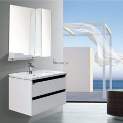 Bộ tủ chậu nhựa PVC Bross 2048