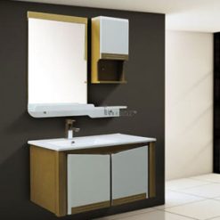 Bộ tủ chậu PVC cao cấp BROSS 761