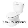 Bồn cầu 2 khối Inax C-306A+CW-S15VN/BW1