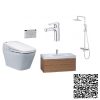 Combo Thiết bị vệ sinh Caesar CA1380H-LF5388SB-EH05388DWV-BT570CU-S788C