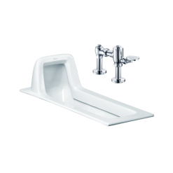 Bồn cầu xổm xả gạt tay CAESAR C1230-BF525A