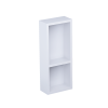 Kệ tủ treo đa năng 2 tầng màu trắng Caesar EA02050E