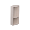 Kệ tủ treo đa năng 2 tầng màu vân gỗ Caesar EA02050EW1