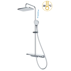 Sen cây tắm đứng ổn nhiệt Caesar S658C