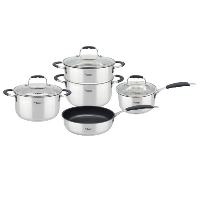 Bộ xoong nồi Inox cao cấp Canzy CZ 899 NEW