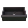 Chậu rửa bát đá nhân tạo Carysil REC1 màu đen