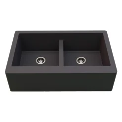 Chậu rửa bát đá nhân tạo Carysil REC1 màu đen