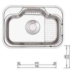 Chậu rửa bát CICO CB-740