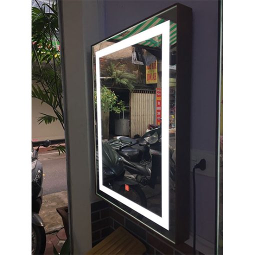 Gương đèn led bọc da MIKEN MKG-V003