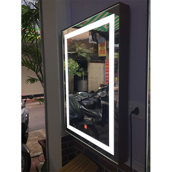 Gương đèn led bọc da MIKEN MKG-V003