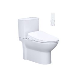 Bồn cầu 2 khối kết hợp nắp điện tử Caesar CD1341-TAF710H