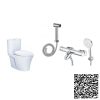 Combo Thiết bị vệ sinh Caesar 3 Món CD1395-BS310CW-TS617