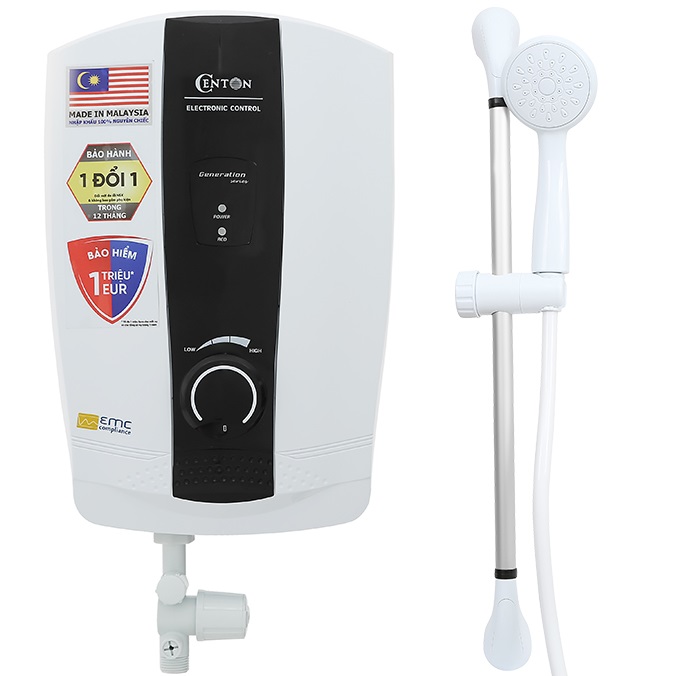 Bình nóng lạnh trực tiếp Atlantic CENTON-8338E
