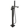 Sen cây đặt sàn bồn tắm màu đen Clara CF-76358