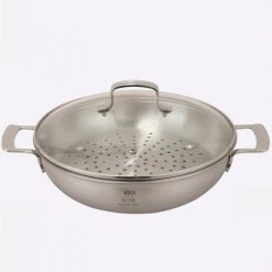 Chảo từ có giá hấp Elo Multiwok 28cm