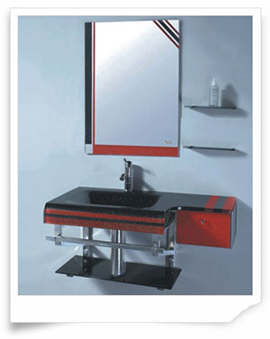 Bộ chậu kính HiHome 8014