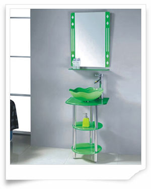 Bộ chậu kính HiHome 8052