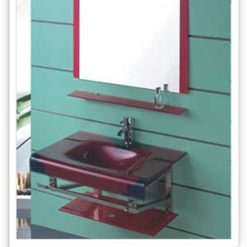 Bộ chậu kính HiHome 8075