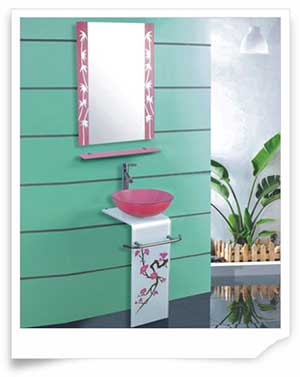 Bộ chậu kính HiHome 8092