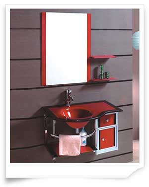 Bộ chậu kính HiHome 8118
