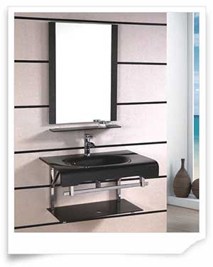 Bộ chậu kính HiHome 8148