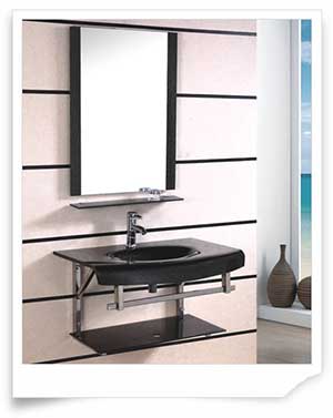 Bộ chậu kính HiHome 8149