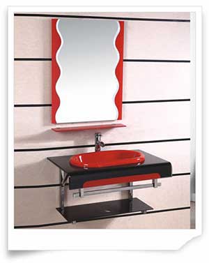 Bộ chậu kính HiHome 8161