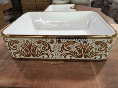 Chậu rửa lavabo nghệ thuật 03