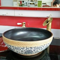 Chậu rửa lavabo nghệ thuật Cleanmax YS-03