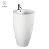 Chậu rửa lavabo nghệ thuật chân đứng Huge H-LS001