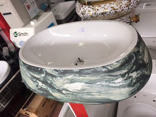 Chậu rửa lavabo nghệ thuật Safe 3035