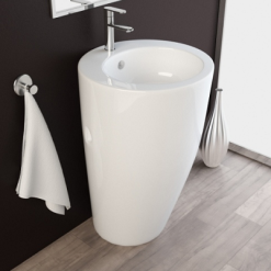 Chậu rửa mặt nghệ thuật chân đứng 10