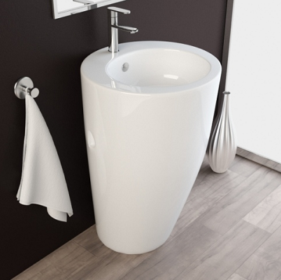 Chậu rửa mặt nghệ thuật chân đứng 10