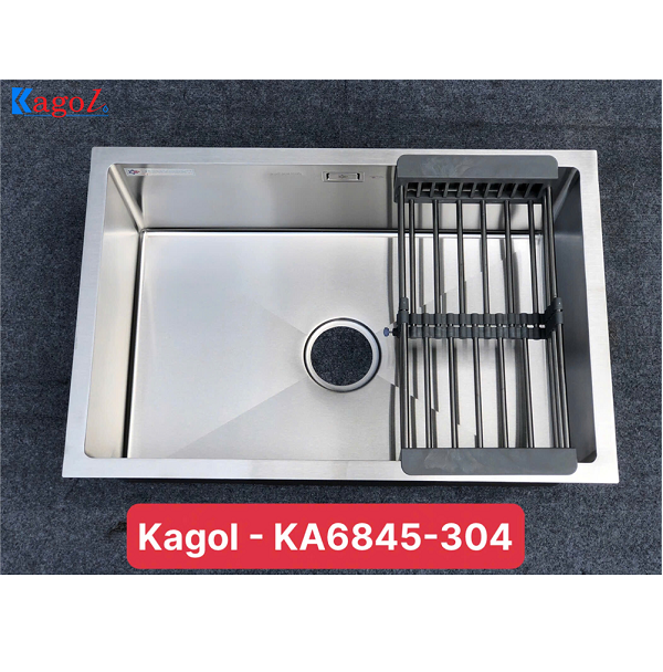Chậu rửa bát 1 hố âm bàn Kagol KA6845