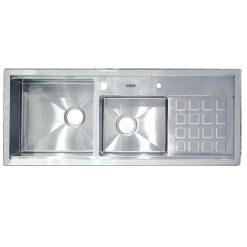 Chậu rửa bát 2 hố có bàn Classic DS12048R