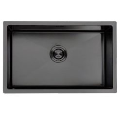 Chậu rửa bát 1 hố Nano màu đen GRUNDER GR-5045AD