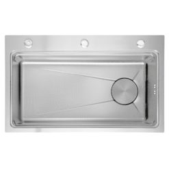 Chậu rửa bát 1 hố Nano GRUNDER GR-7546TOB