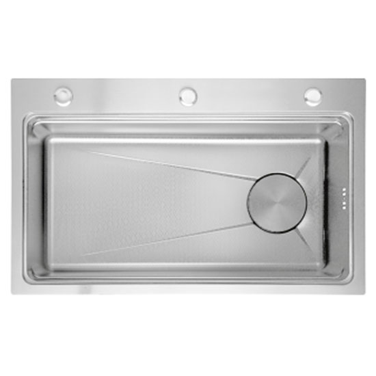 Chậu rửa bát 1 hố Nano GRUNDER GR-7546TOB