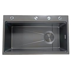 Chậu rửa bát 1 hố Nano GRUNDER GR-7646-5MD