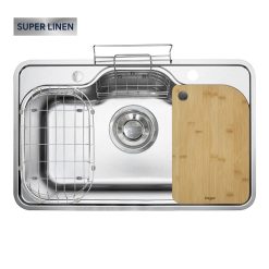 Chậu rửa bát 1 hố Kluger KT8050SL Plus