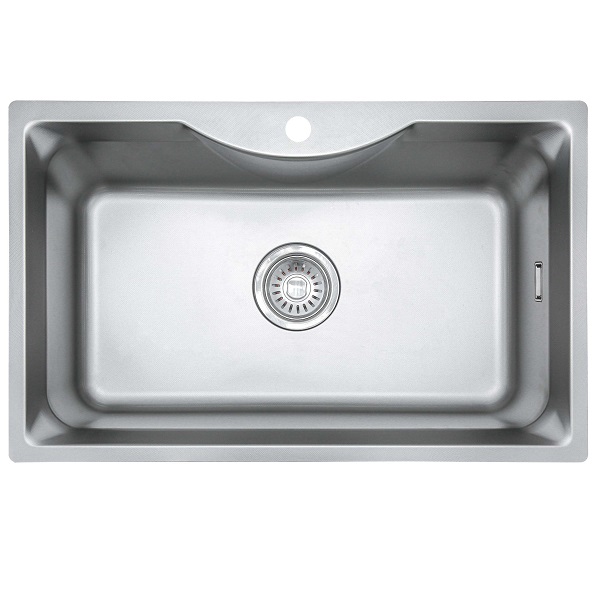 Chậu rửa bát Posco 304 Linen dập nổi KLUGER KW8191FS-S79