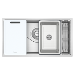 Chậu rửa bát chống xước phong cách Nhật Konox TARI 8748SR