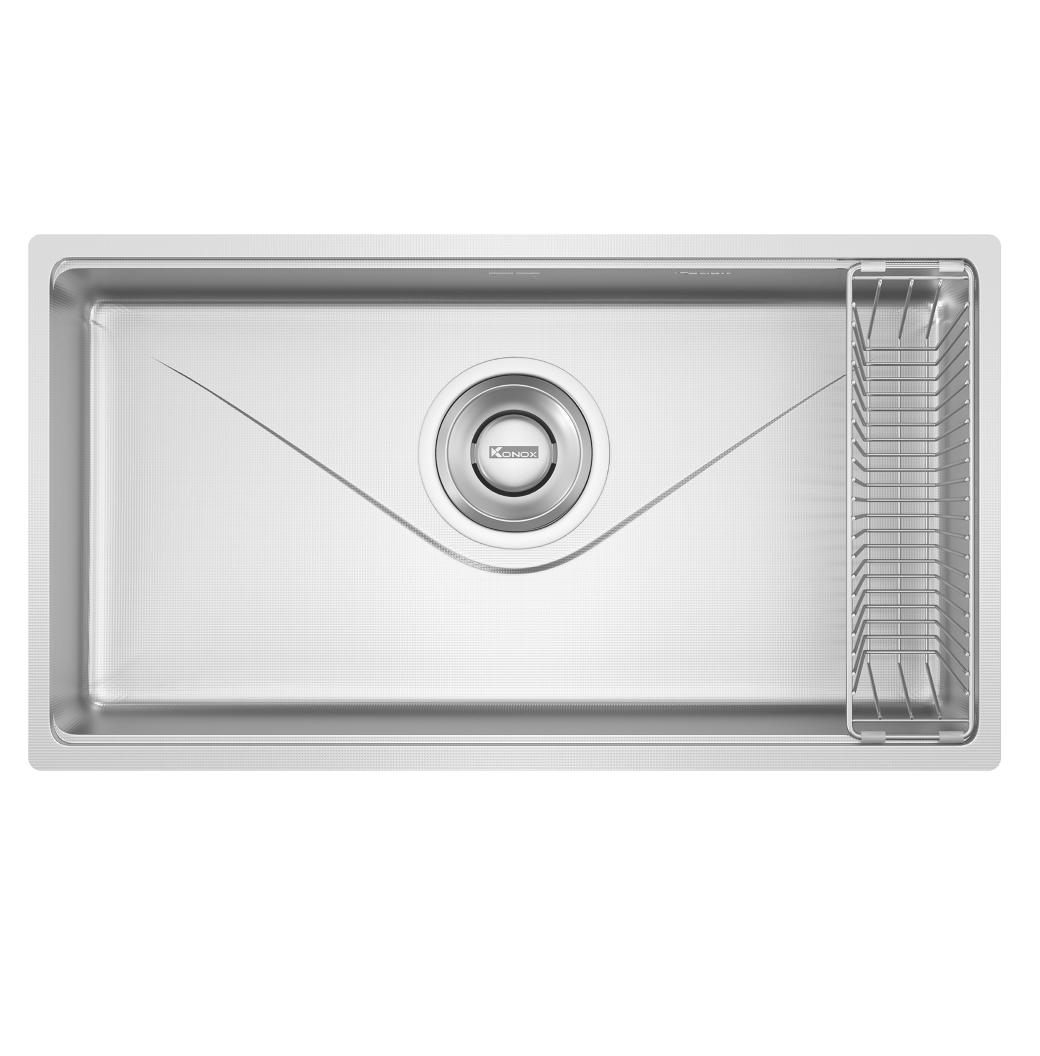 Chậu rửa bát chống xước phong cách Nhật Konox TARI 8748SR Basic